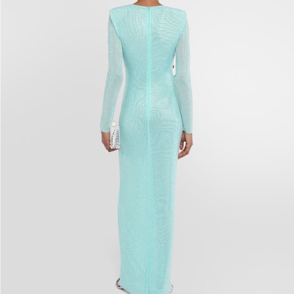 Elegant Blue Evening Gown - Picture 2 of 3